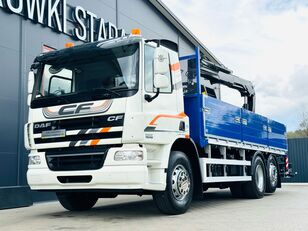 бордови камион DAF DAF CF XF 75.310 E5 // 6x2 // skrzynia + żuraw HIAB XS 144 // kl