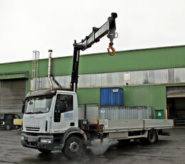 бордови камион IVECO 160E25 *crane HIAB 099-2 DUO *ONLY 125tkm *MANUAL *VIDEO