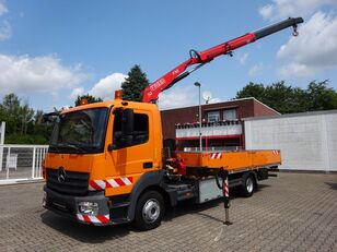 бордови камион Mercedes-Benz 1024 Atego Pritsche + Fassi F85 Kran