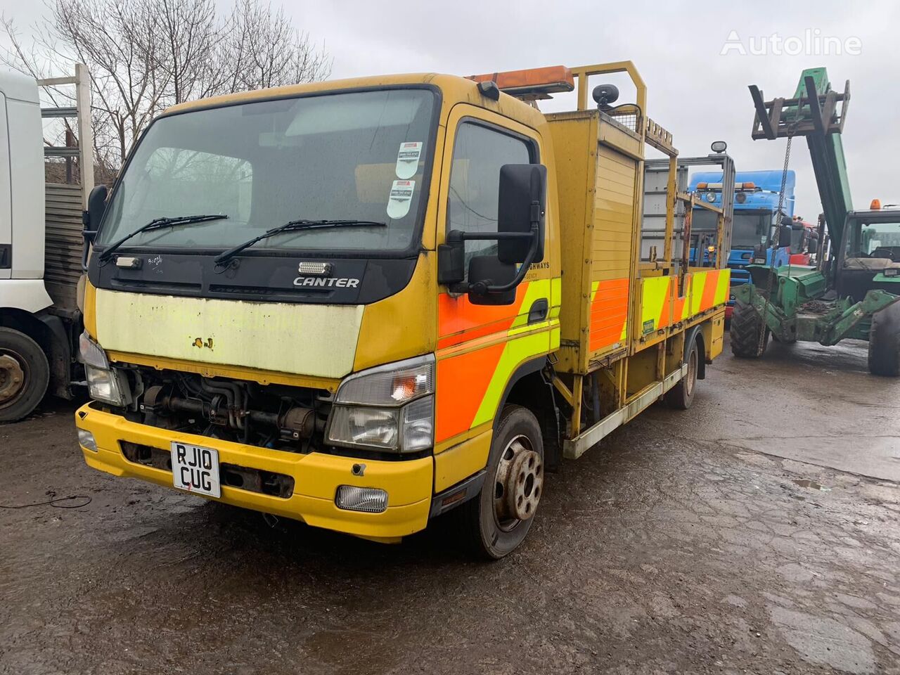 бордови камион Mitsubishi Fuso CANTER 4M50 (2010) BREAKING на резервни части