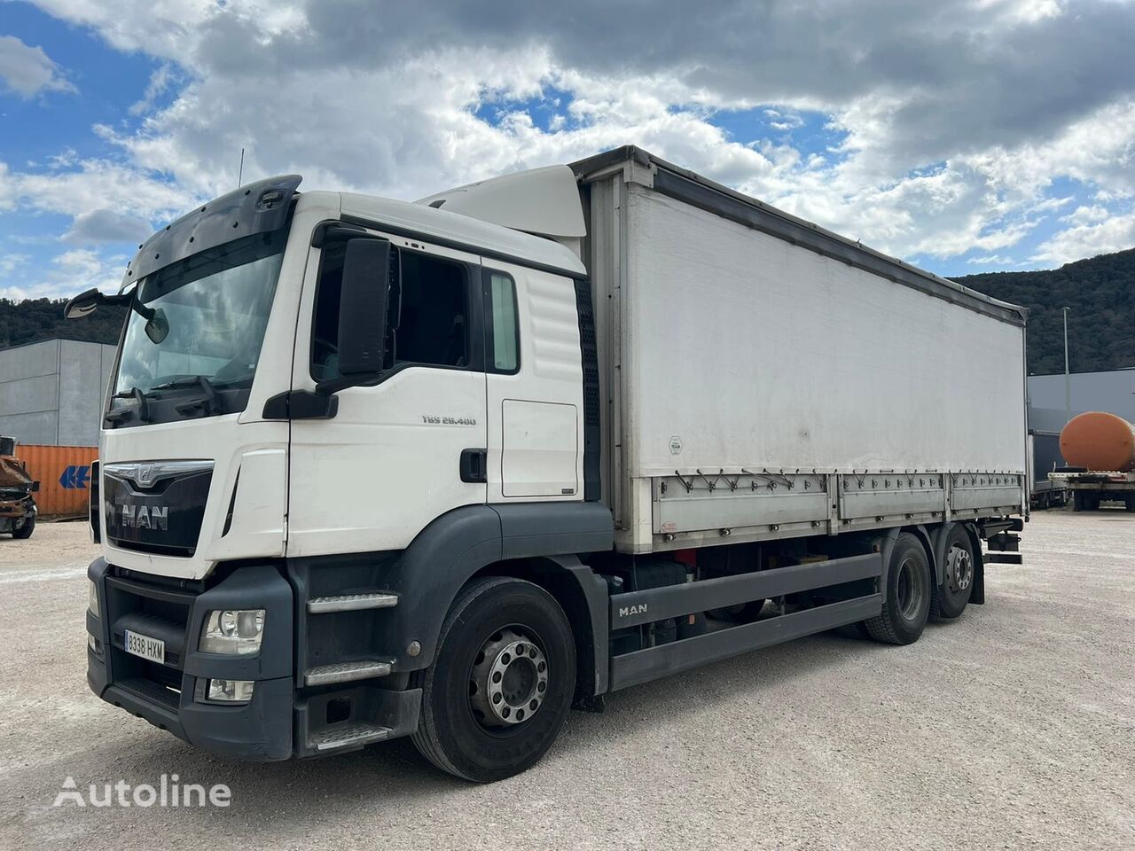 брезентов камион MAN TGS-26.400 SEMITAULINER-EURO 6