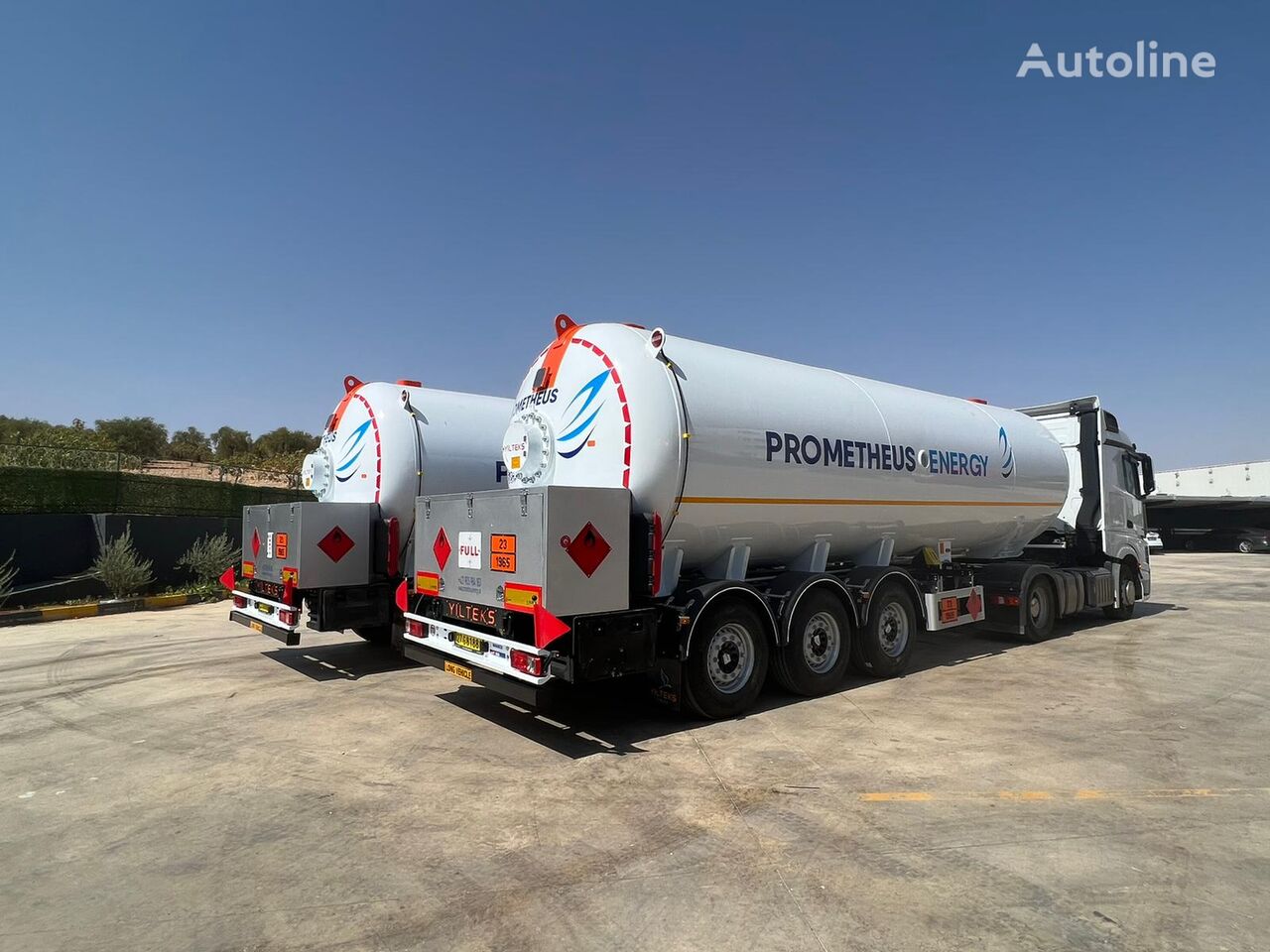 нов цистерна за газ YILTEKS LPG SEMI-TRAILER - ADR