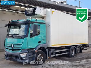 хладилен камион Mercedes-Benz Antos 2640 6X2 Carrier SUPRA 750 Ladebordwand Lift-achse Euro 6