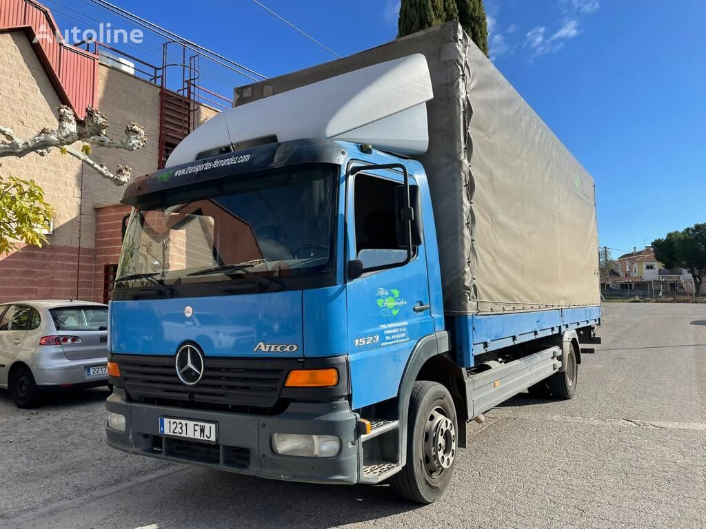 камион брезент Mercedes-Benz ATEGO 1523