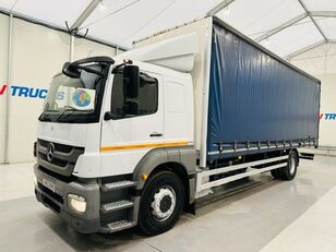 камион брезент Mercedes-Benz Axor 1824 Sleeper Cab Curtainsider Manual