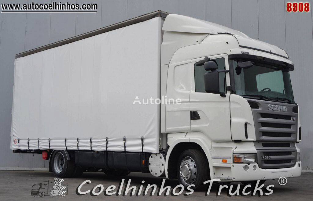 камион брезент Scania R 380