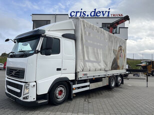 камион брезент Volvo FH 420 6x2 HMF 1430 K-4 | AHK