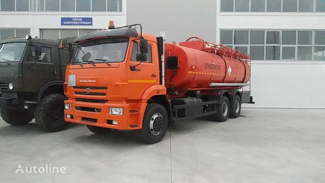нов камион цистерна за горива КамАЗ