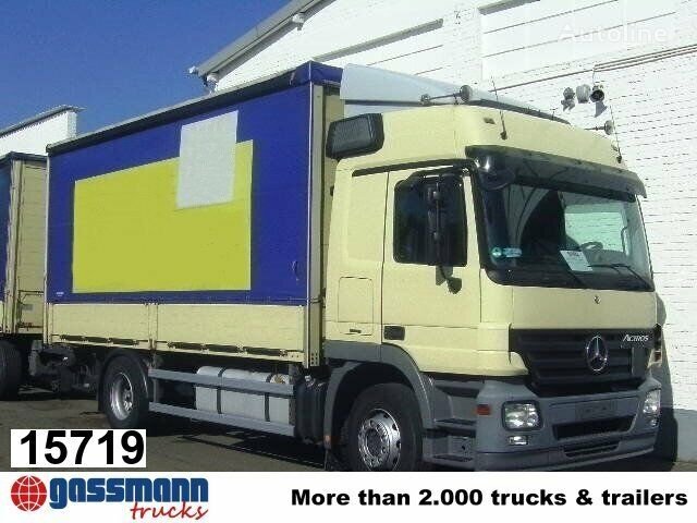 камион фургон Mercedes-Benz Actros 1846L 4x2, MBB LBW 2,5 to. Standheizung