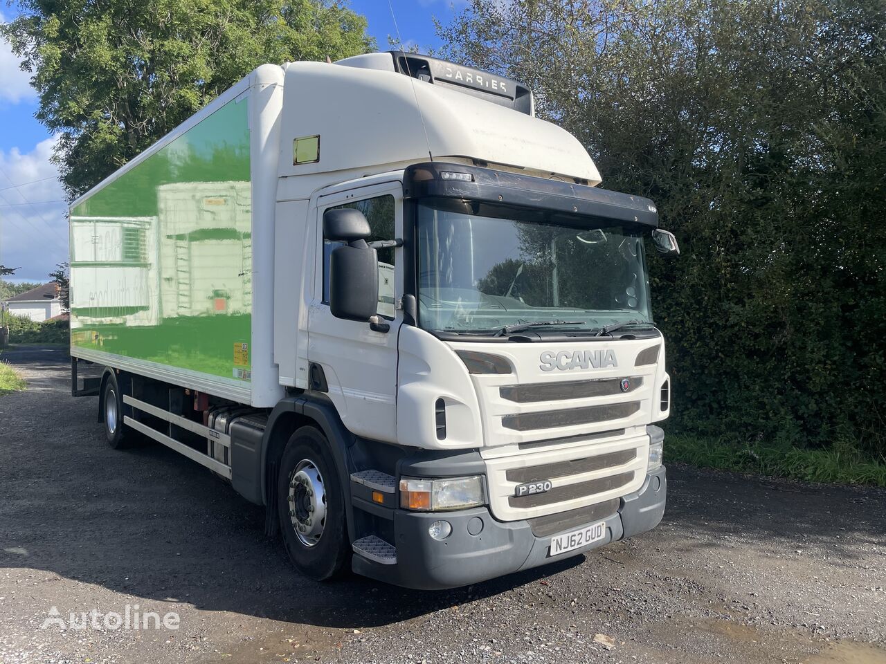 Продажба на хладилен камион SCANIA P230 Великобритания Llanelli, GM32089