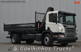 камион самосвал SCANIA P280 + Hiab 144XS