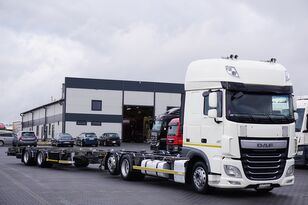 камион шаси DAF 106 / 460 / SSC / EURO 6 / ZESTAW MEGA BDF / 2 X 7,8 M + ремарке шаси
