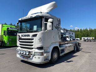 камион контейнеровоз Scania R490