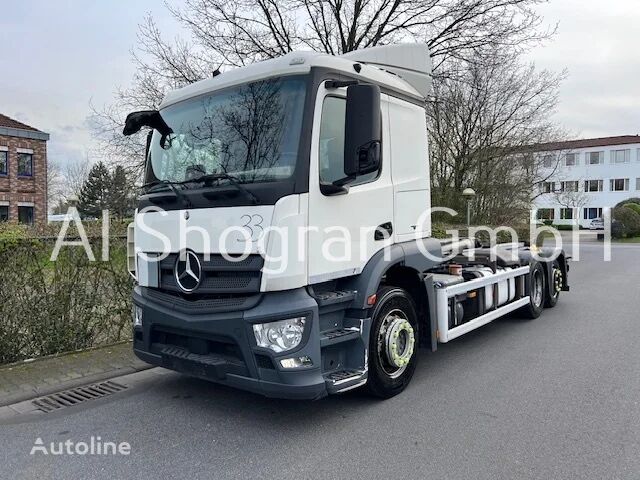 камион мултилифт с кука Mercedes-Benz Actros 2543 6X2 Meiller RK 20.65 /Lenk+Liftachse