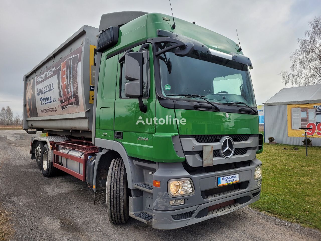 камион мултилифт с кука Mercedes-Benz Actros 2544