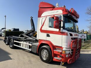 камион мултилифт с кука Scania G450 6x2 - 21T VDL 6.2m HOOKLIFT - RETARDER - LIFT-AXLE - HIGHLI