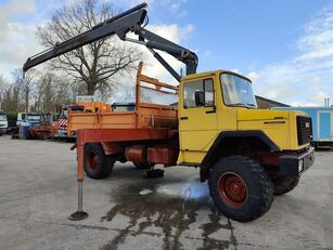 камион самосвал IVECO Magirus 160 150-16 4X4 + Bonfiglioli P 20000 Crane + Kipper