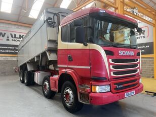 камион самосвал Scania G400 8X4 ALUMINIUM BULK TIPPER – 2013 – BU63 XYW