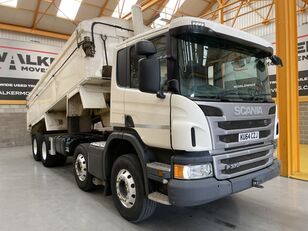 камион самосвал Scania P370 *EURO 6*, 8X4 ALUMINIUM INSULATED TIPPER – 2014 – KU64 CZJ