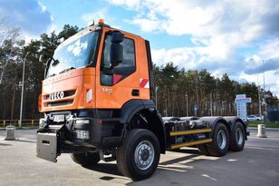 камион шаси IVECO TRAKKER 6x6 EURO 5 CHASSIS 93.000 km !!!