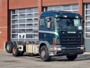 камион шаси Scania R164-580 V8 6x2 - Manual gearbox - Retarder - Original KM - 4.75