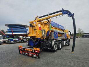 камион за отпушване на канали Scania WUKO LARSEN FLEX LINE 310 for collecting liquid waste