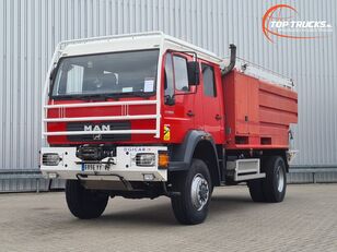 пожарна кола MAN 18.280 4x4- 7.000 ltr water - 200 ltr Foam - Brandweer, Feuerweh