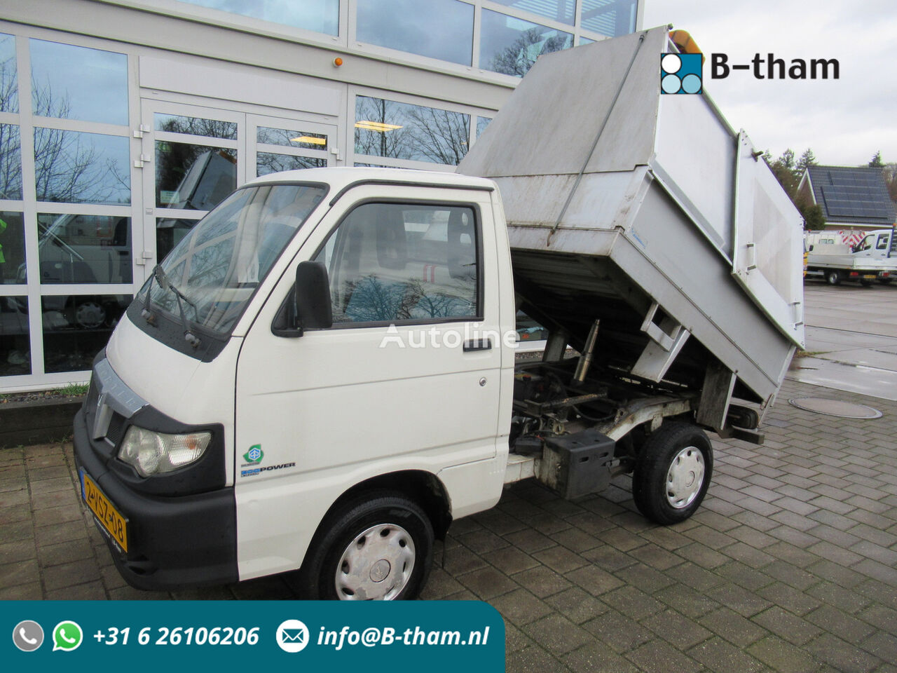 камион самосвал < 3.5т Piaggio PORTER 1.3i 16V 48KW Kipper Bi-Fuel Eco- Fuel LPG + Benzine