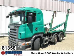 мултилифт за контейнери камион Scania R420 6x2/4 Vorlauflenk-/Liftachse