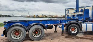 полуремарке контейнеровоз Dennison 2x in stock 20 ft tipping double tyres - steel suspension - dies