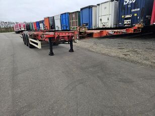 полуремарке контейнеровоз Krone SD 27 | 3 axle container chassis | 4740 kg | Saf Disc | 40 ft 2