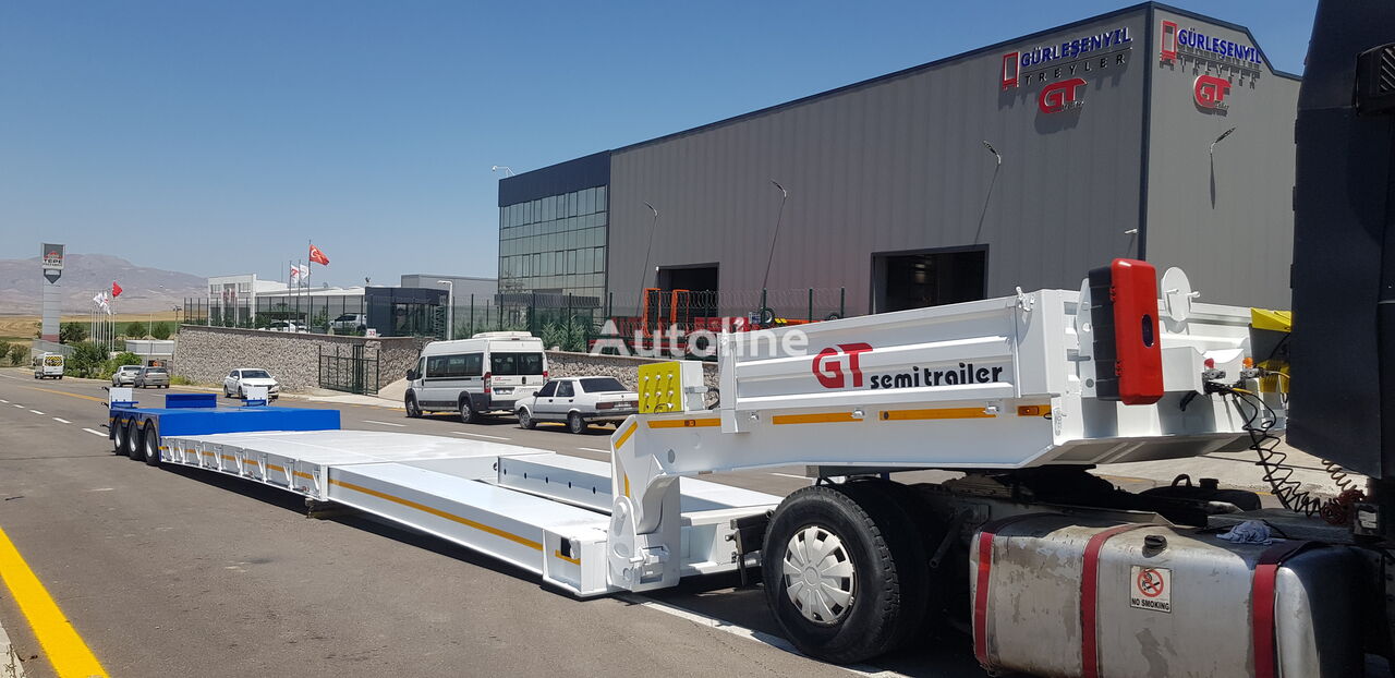 нов полуремарке ниска товарна площадка Gürleşenyıl 3 axles low bed semi trailers