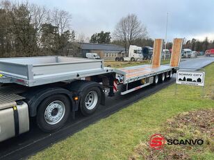 полуремарке ниска товарна площадка Hangler SDS-H 510-T 3-aks maskintrailer