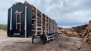 нов полуремарке транспорт на дървесина Mega TIMBER LONG
