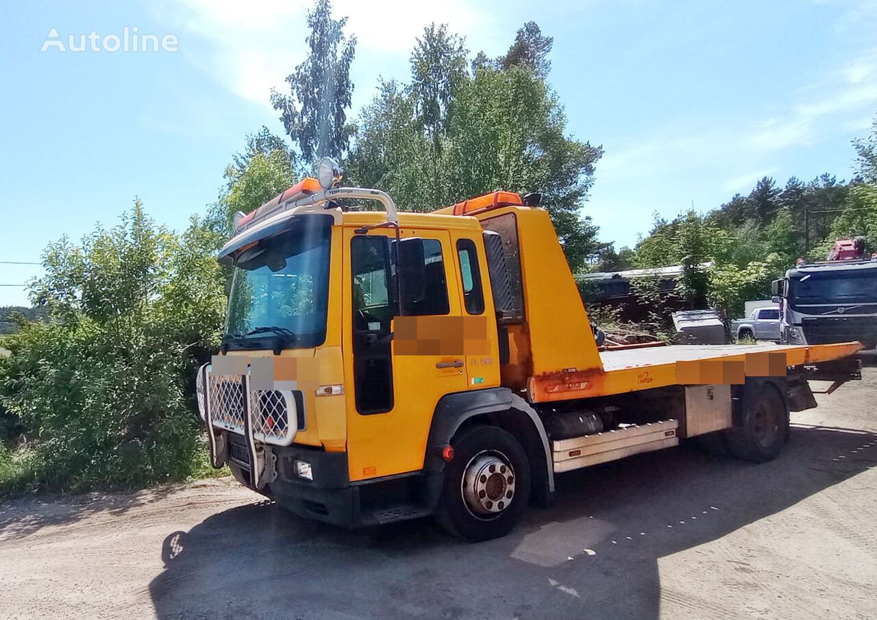 пътна помощ Volvo FL6 12.250 *platform JIGE *2 x WINCHES *BRILLE *VIDEO