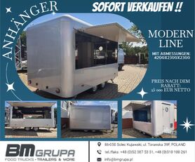 нов ремарке магазин BM Grupa Modern Line 4,2m - Anhänger - Food Trucks - SOFORT VERKAUFEN