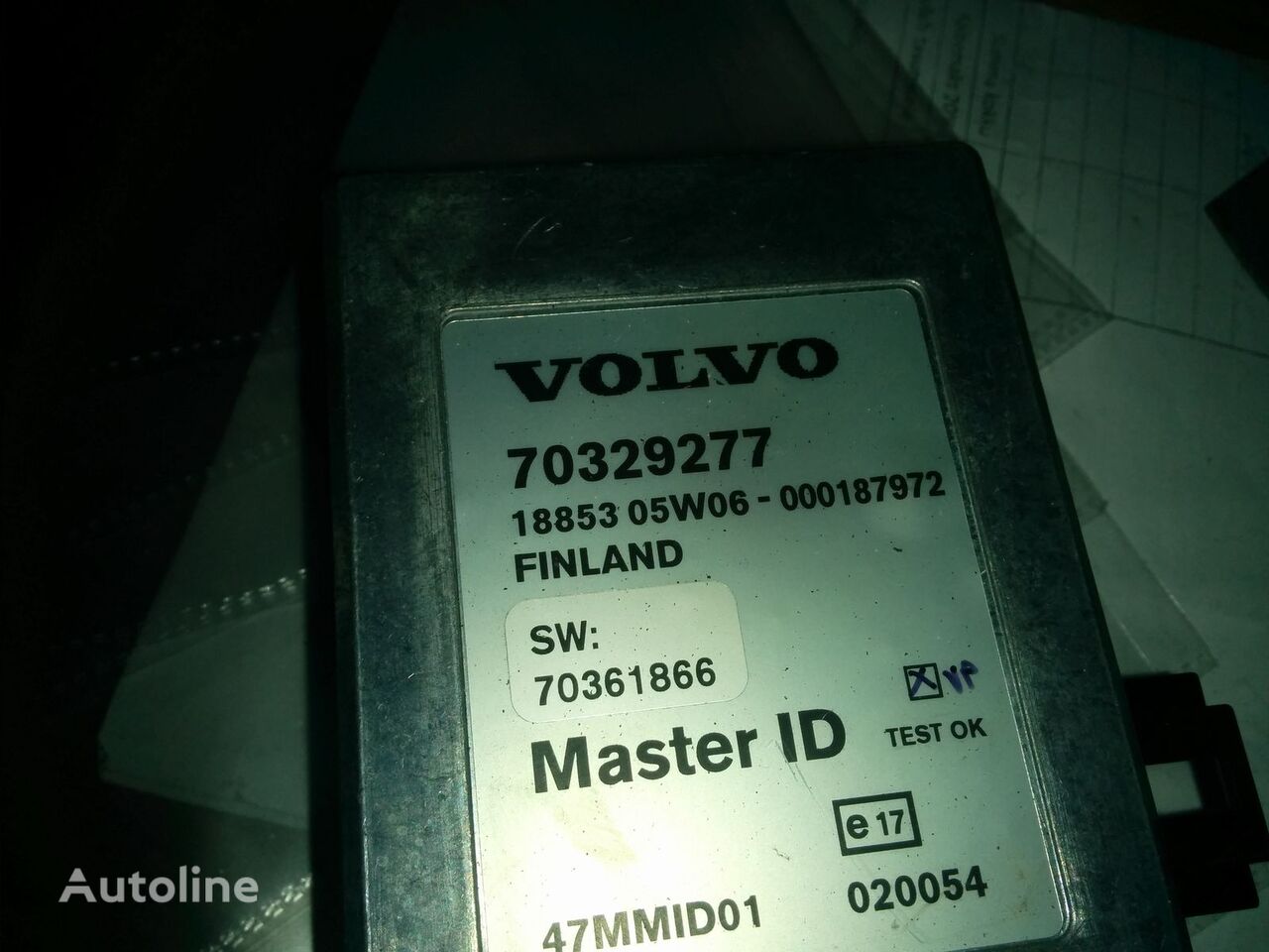блок за управление Volvo 70329277 / 70395975-P01 / 70361720-P01 / 70322237-P02 за автобус Volvo B12