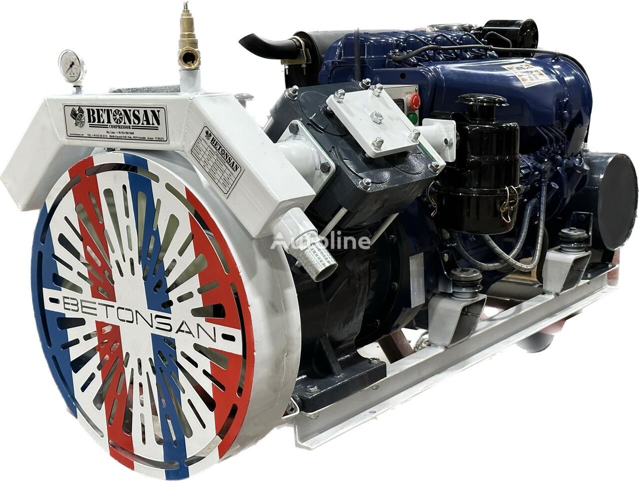 компресор за въздух Betonsan Diesel Compressor за цистерна