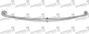 ресора Volvo Schomäcker 097120, O.E. 257927 257927 за камион