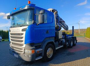 транспорт на дървесина Scania R450