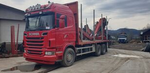 транспорт на дървесина Scania R500