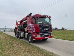 транспорт на дървесина Scania R620