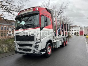 транспорт на дървесина Volvo FH 16.750 6x4 Kran Palfinger M 12 L 97 / EURO 6