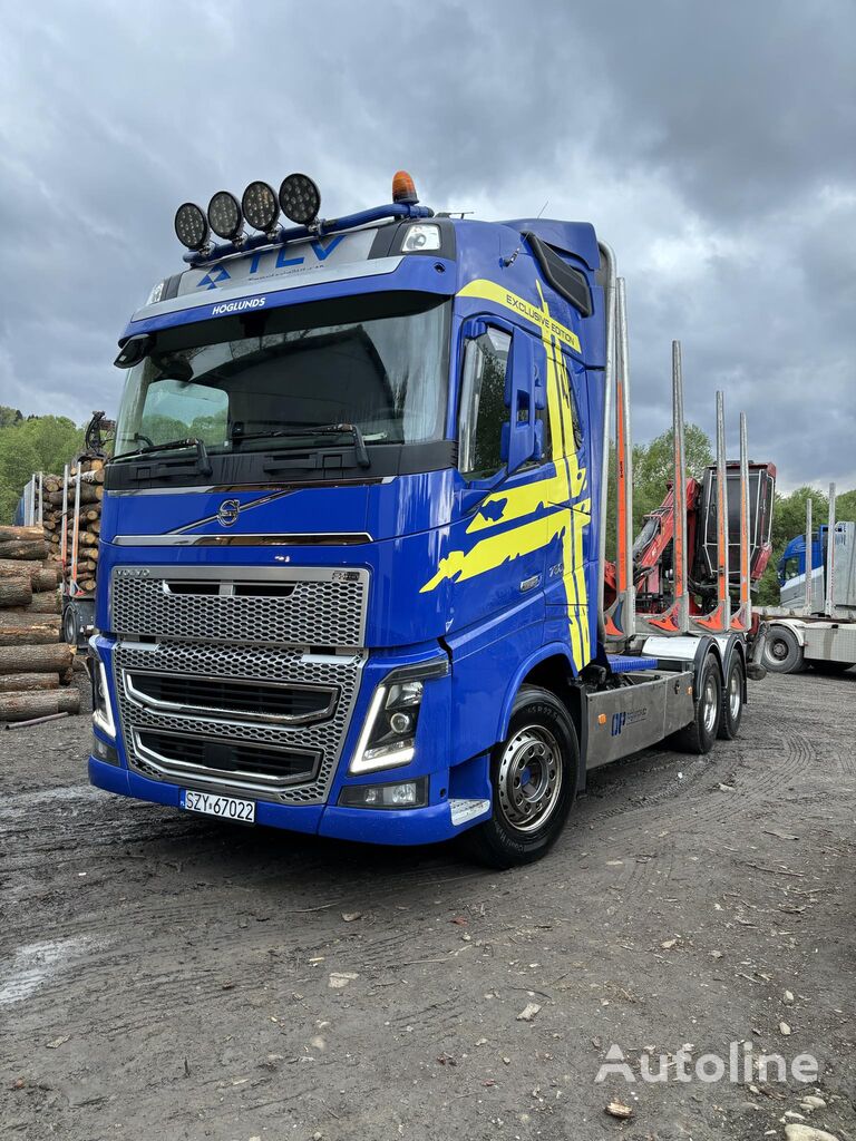 транспорт на дървесина Volvo Fh16