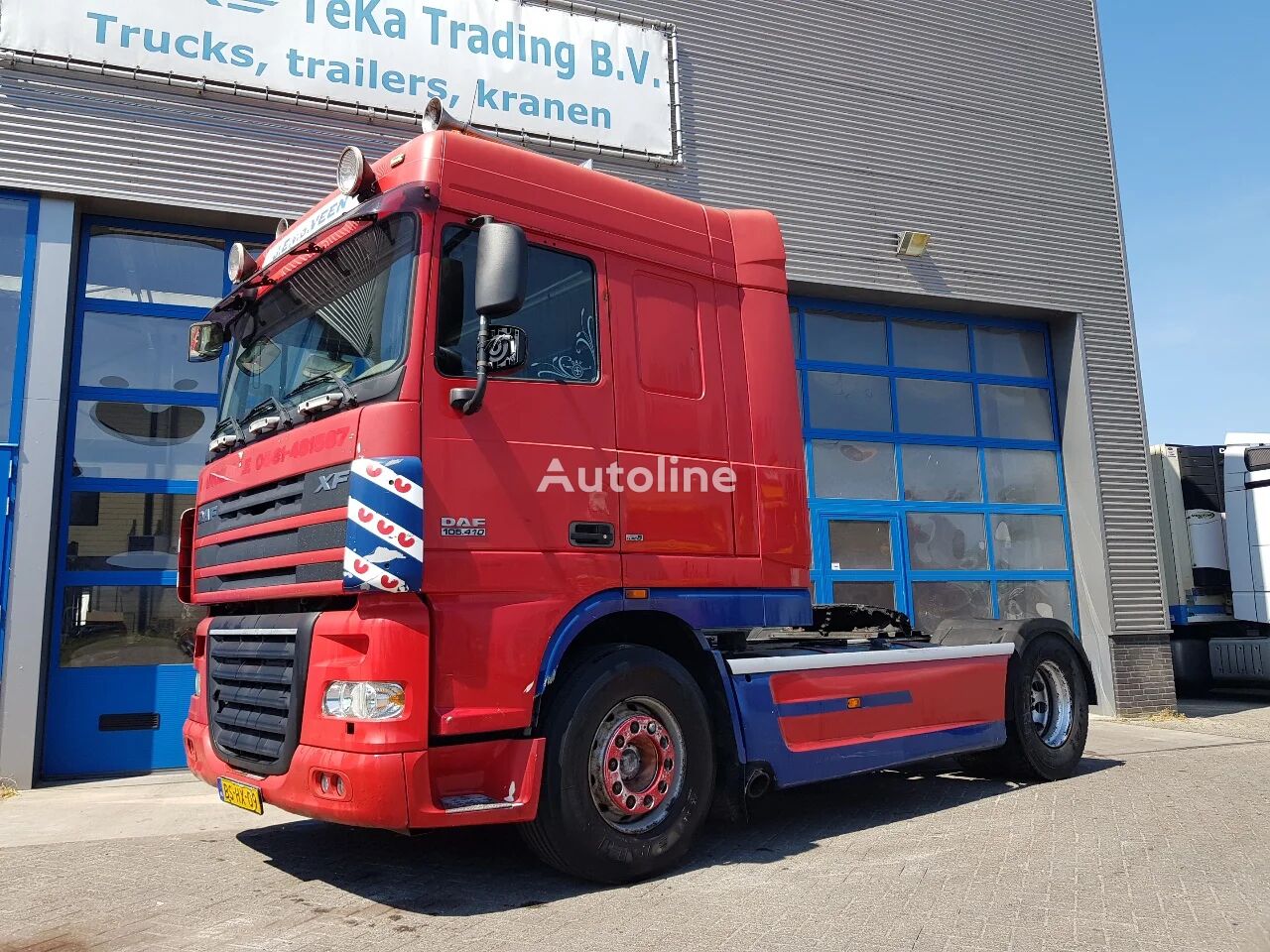 влекач DAF XF 105.410 Hydraulic Euro 5